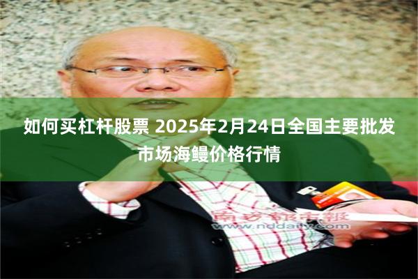 如何买杠杆股票 2025年2月24日全国主要批发市场海鳗价格行情